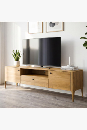 Dubová TV komoda na nohách, Košice